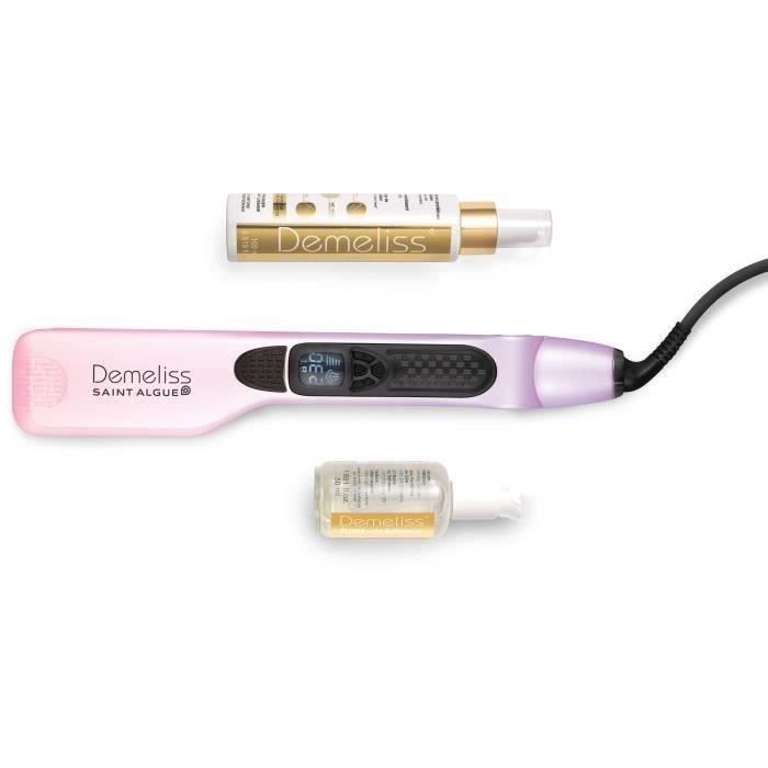 SAINT ALGUE 3964 - Demeliss TITANIUM Dreams Edition set - Steam straightener + Nourishing treatment Kera-Protein 100ml + Serum treatment 50ml