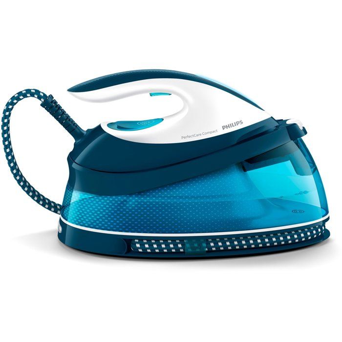 PHILIPS GC7840 / 20 - PerfectCare Compact Steam Station - 6.5 bar - Steam boost up to 400g - 1.5L water tank - SteamGlide