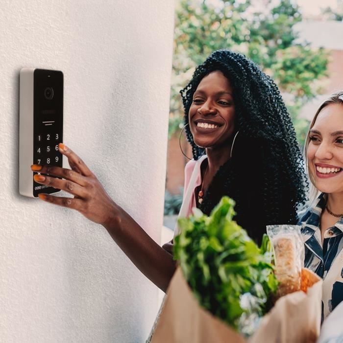 Connected video intercom with code keypad - SCS SENTINEL - CodeVisio Wi-Fi - 6 melodies