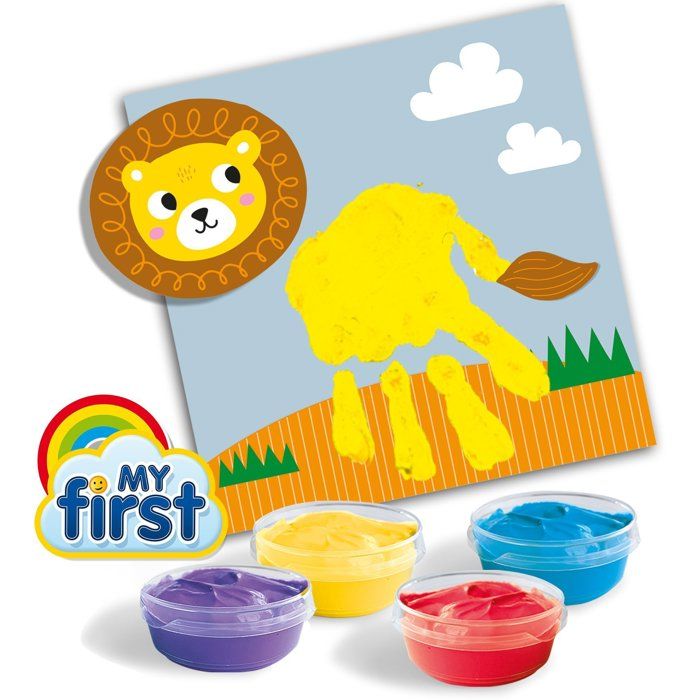 SES CREATIVE - My first - Animals to paint by hand and finger