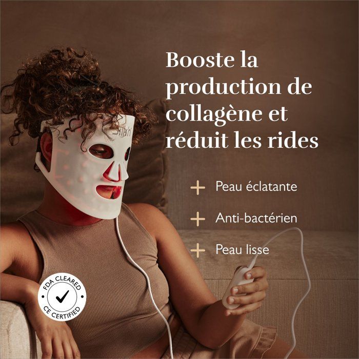 Silk'n Lumino - Mask Led Luminotherapie 100leds - Automatic routine programs - anti aging / anti imperfection sessions