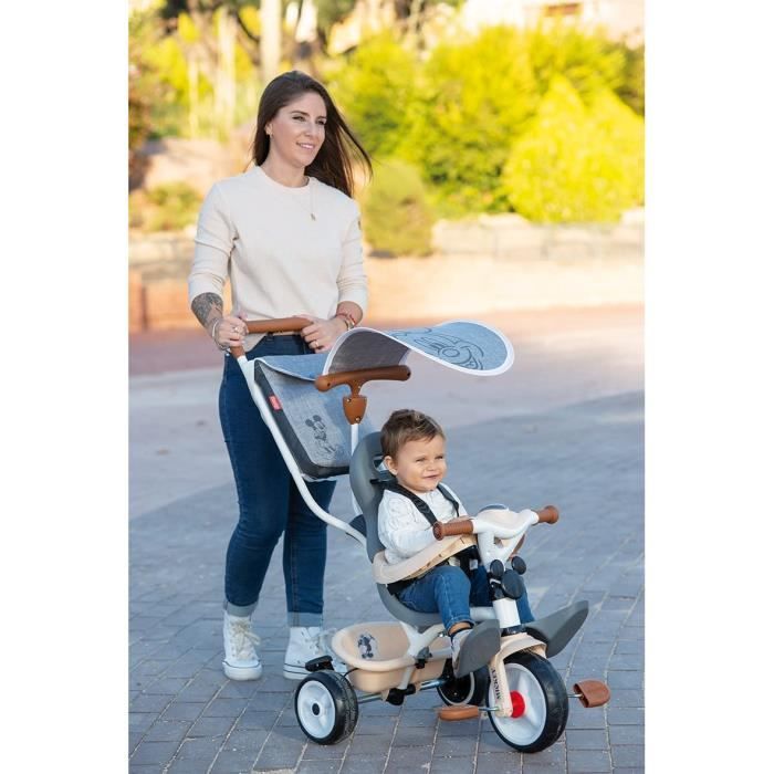 mickey tricycle baby ride plus