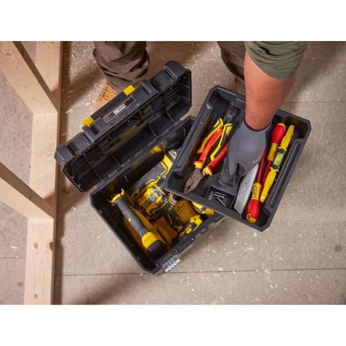 STANLEY - TSTAK FATMAX Roller Module - FMST1-71972 - 360 ° swivel wheels for easy maneuvering