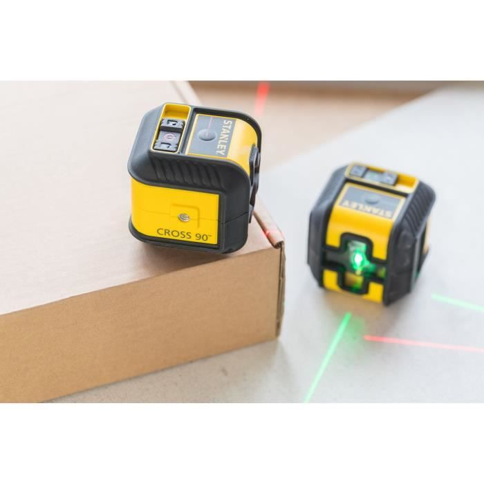 STANLEY LEVEL LASER CROSS + SQUARE CROSS90 - RED