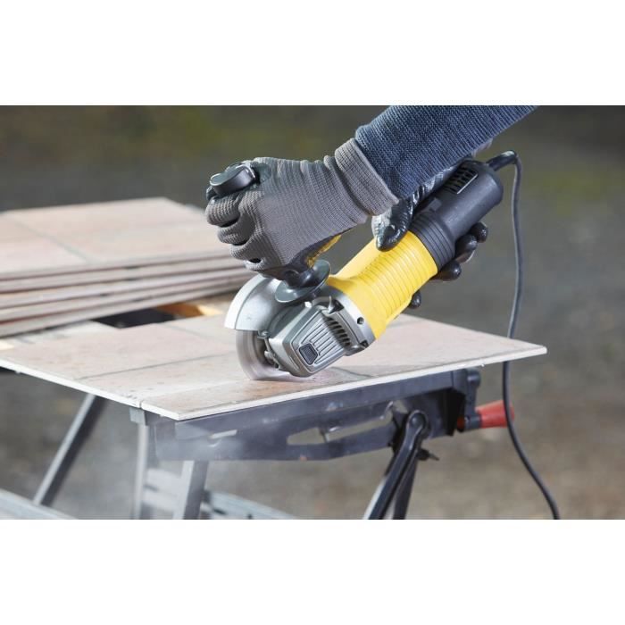 STANLEY FATMAX Angle Grinder - FMEG210-QS - 850W 115 mm - Yellow / Black