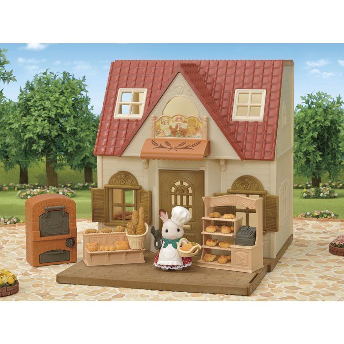 SYLVANIAN FAMILIES The bakery set for Cozy Cottage For Children