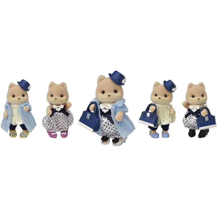 SYLVANIAN FAMILIES Fashion and big sister caramel dog suitcase For Children