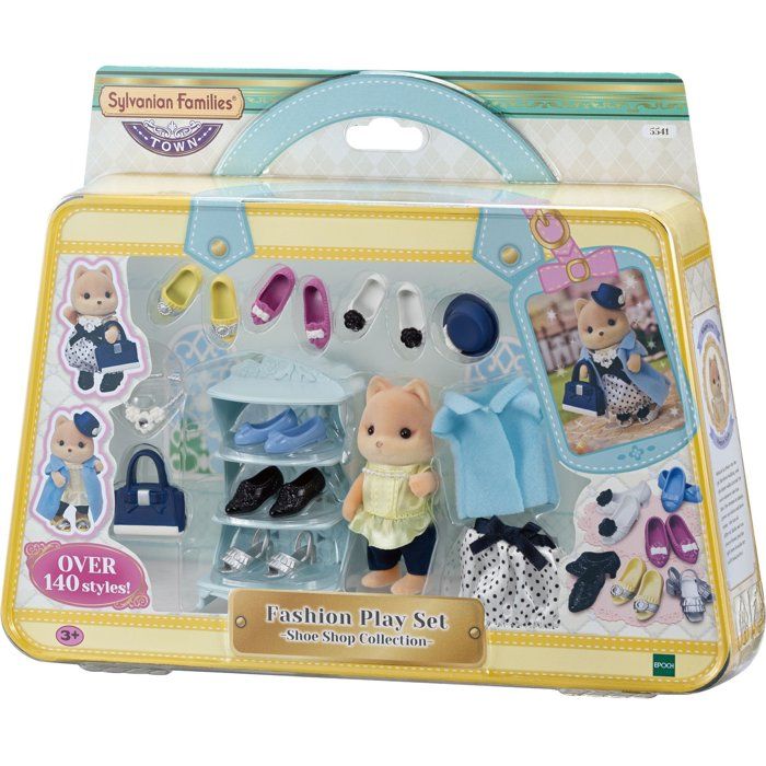 SYLVANIAN FAMILIES Fashion and big sister caramel dog suitcase For Children