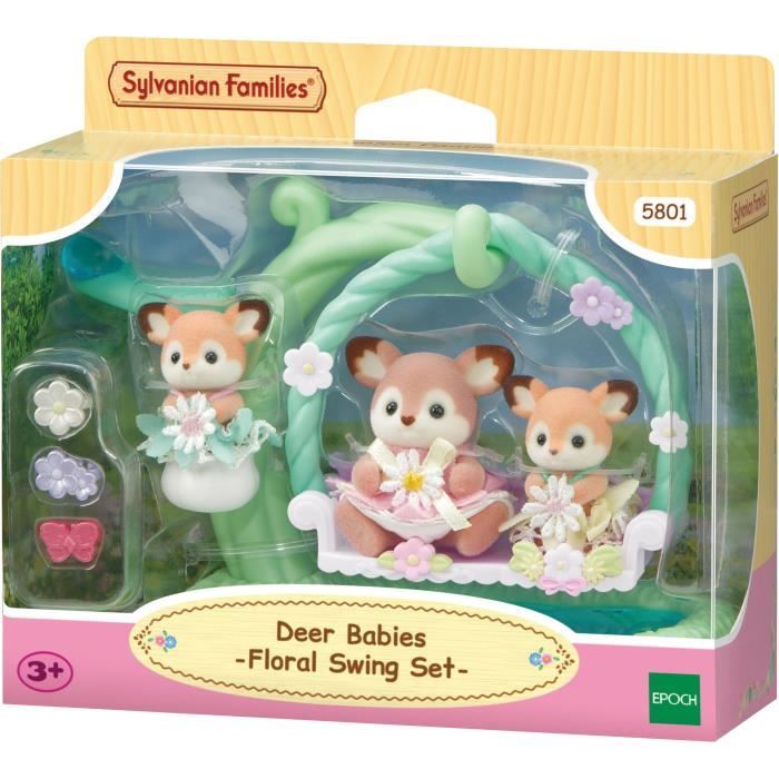 Baby Deer and Swing - SYLVANIAN FAMILIES - 5801