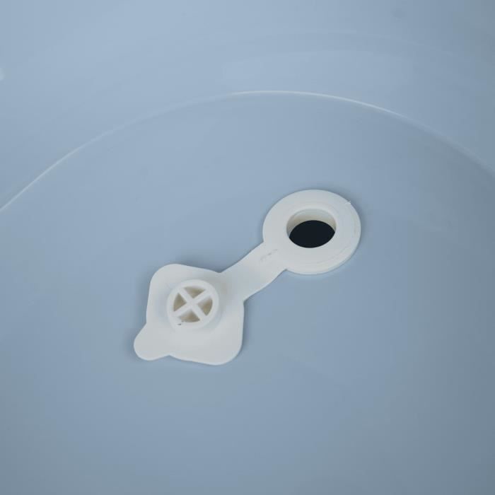 THERMOBABY BATH KIT VASCO Fleur Bleue: bathtub + feet + drain hose