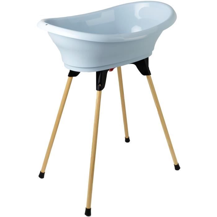THERMOBABY BATH KIT VASCO Fleur Bleue: bathtub + feet + drain hose