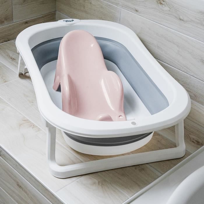THERMOBABY Baby bath bouncer ATOLL Powder pink