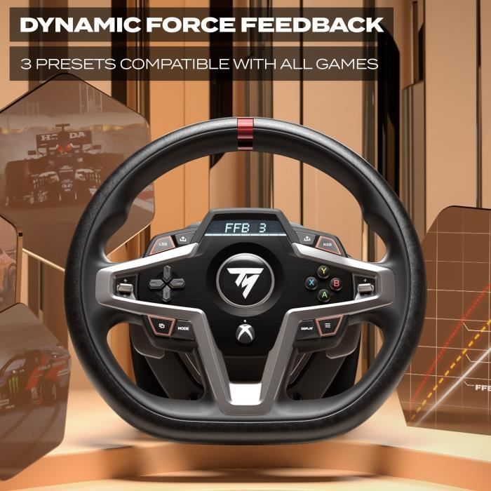THRUSTMASTER T248 Racing Wheel and Magnetic Pedals for Xbox Series X/S, Xbox One, PC