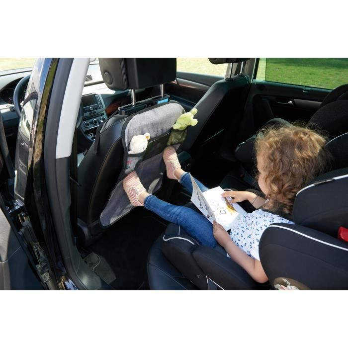 TINEO Seat protection - Large protective surface - Storage net - Water-repellent material easy to clean with a sponge