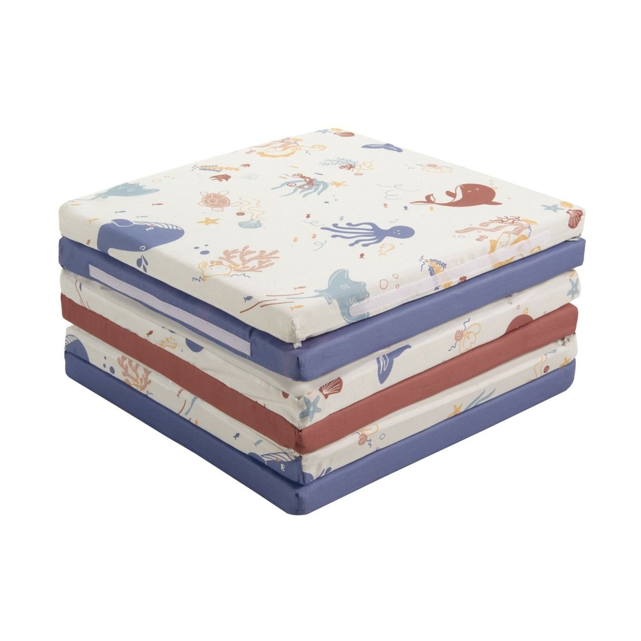 TINEO Maxi Rug Malin Treasures of the ocean 5 in 1 - Scalable - Removable cover - 180x200 cm -