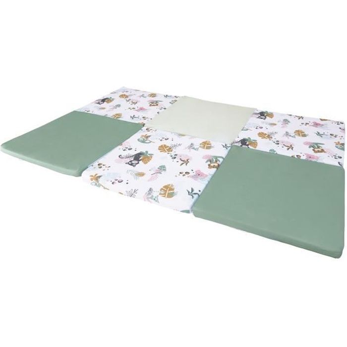 TINEO Maxi Rug Malin Jungle Buddies 5 in 1 - Evolutive - Removable cover - 180x200 cm - New collection