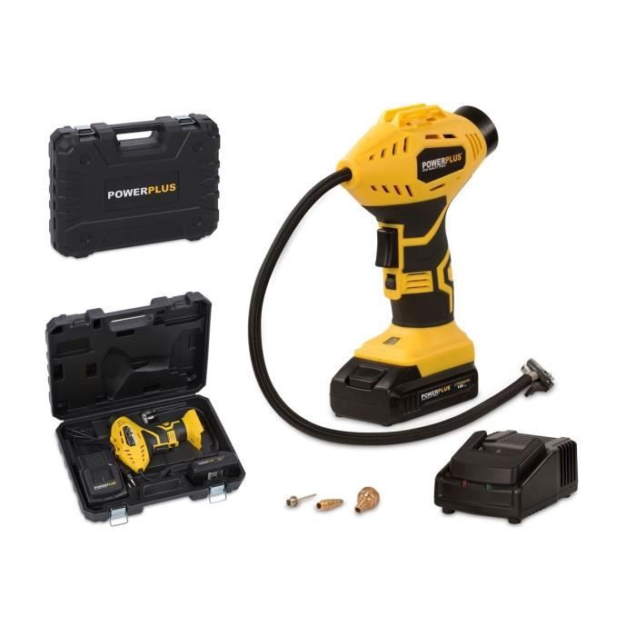 POWERPLUS Air Pump - 18 V