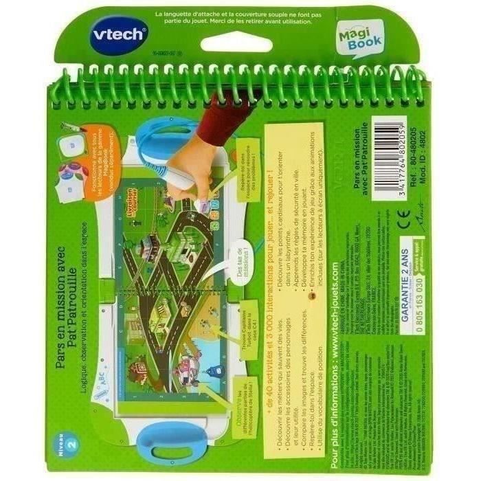 VTECH - Magibook Interactive Book - Go on a Mission with Pat 'Patrouille