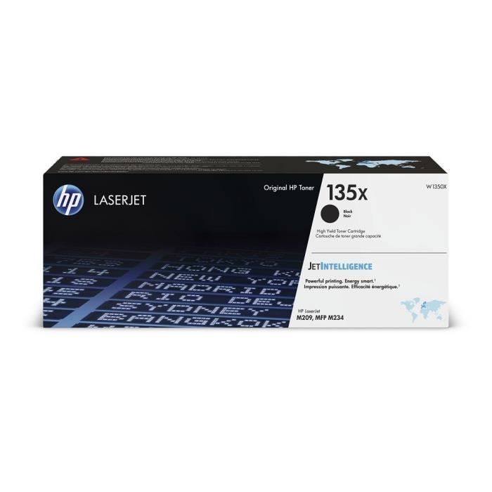 HP 135X High Yield Black Original Toner Cartridge (W1350X) for HP LaserJet M209 / M234