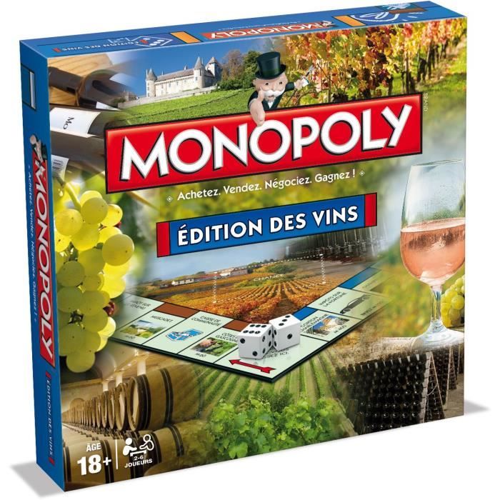 MONOPOLY - Editions des vins - Board game - French version