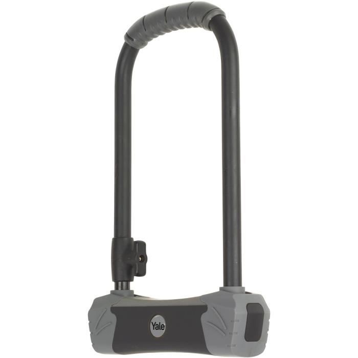 YALE Anti-Theft U - High Security - Sold Secure Gold certified - For Bicycle, MTB - 230 x 115 x 14 mm