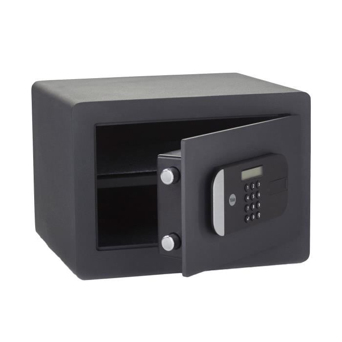 YALE High security safe with electronic lock (SKG certified), domestic size H.25 x W.35 x D.30 cm (18.6 L)
