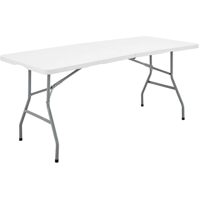 Folding table - 180 cm - 8 people - plastic