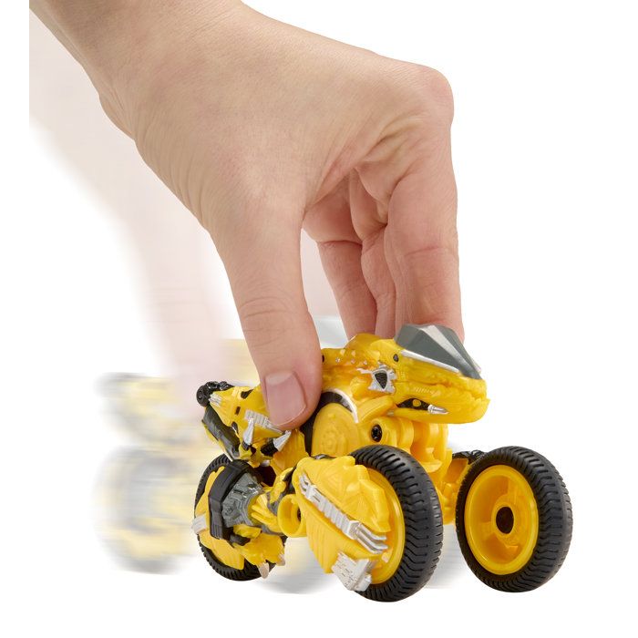 Armorsaurs  - Evolver Blaze - 2-in-1 Figure - Yellow - Dinosaur/Vehicle Conversion - Ages 6 and up