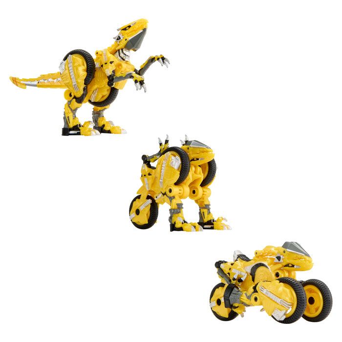 Armorsaurs  - Evolver Blaze - 2-in-1 Figure - Yellow - Dinosaur/Vehicle Conversion - Ages 6 and up