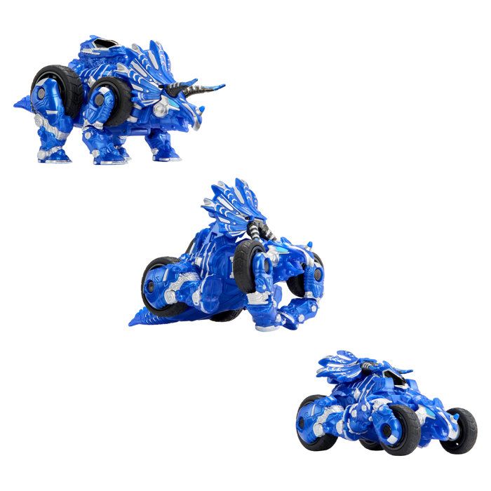 Armorsaurs  - Evolver Cobalt - 2-in-1 Figure - Blue - Dinosaur/Vehicle Conversion - Ages 6 and up