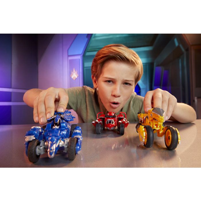 Armorsaurs  - Evolver Cobalt - 2-in-1 Figure - Blue - Dinosaur/Vehicle Conversion - Ages 6 and up