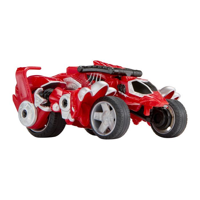 Armorsaurs  - Evolver Ajax - 2-in-1 Figure - Red - Dinosaur/Vehicle Conversion - Ages 6 and up