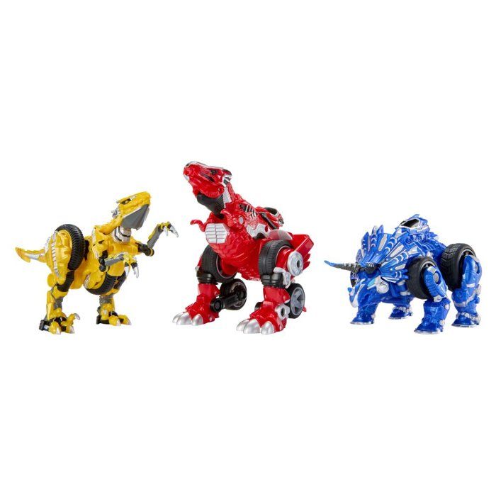 Armorsaurs  - Evolver Ajax - 2-in-1 Figure - Red - Dinosaur/Vehicle Conversion - Ages 6 and up