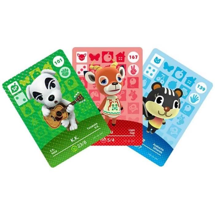 Animal Crossing Cards Series 2 (pack of 3 cards - 1 special + 2 normal)