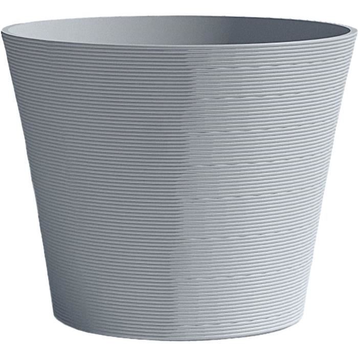 Flowerpot - GARDEN ID - Green Care Sense Blue Stone - 50 x 41 cm - 10 year warranty - 100% recycled - UV and frost resistant
