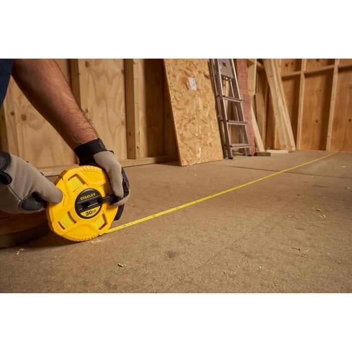 STANLEY Meter tape 30m fiber