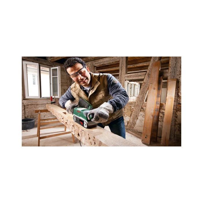 Bosch - PBS 75 AE stripper (delivered with 1 abrasive g 80 strip and standard box)
