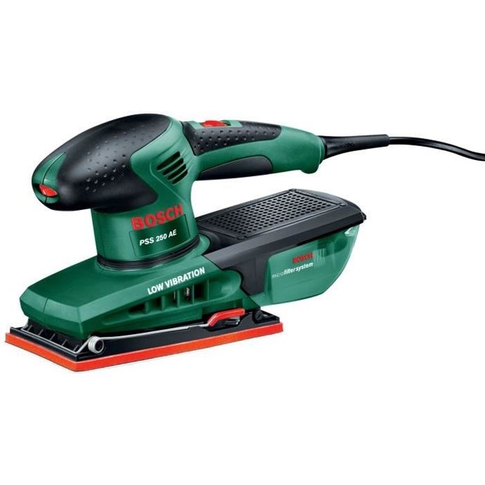 BOSCH Microfilter vibrating sander PSS 250 AE
