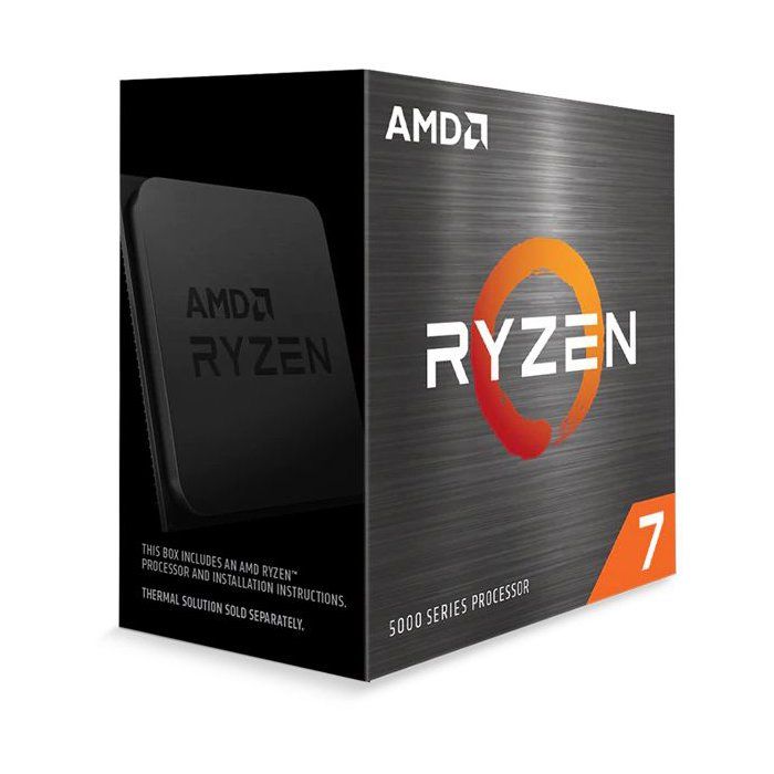 AMD RYZEN 7 5800X - AM4 processor - 4.70 GHz - 8 cores