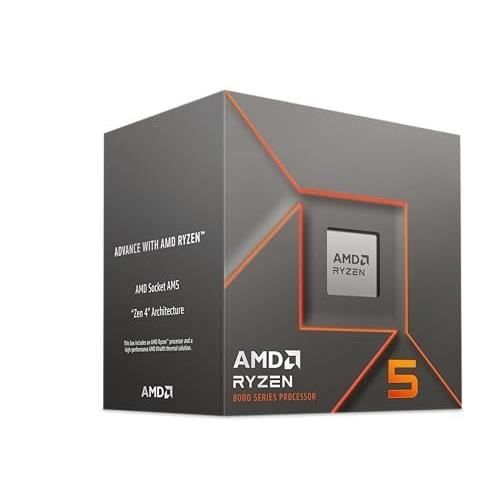 Processor - AMD - Ryzen 5 8400F 6-Core (100-100001591BOX)