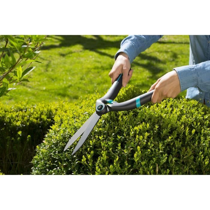 Gardena Cisaille a hedges Precision-Straight blades 180mm-Anti-adherence Revetement-ERGO handles-25 years warranty (12302-20)