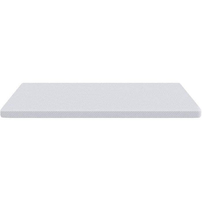 Mattress topper 140x190cm - Tri-technology 7cm - DEKO DREAM