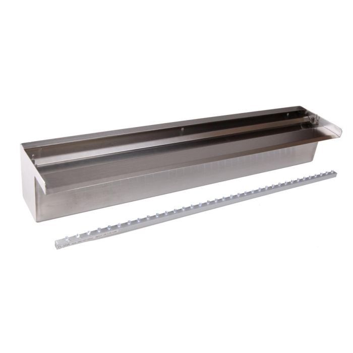 UBBINK Stainless steel water blade with NIAGARA 60 lighting