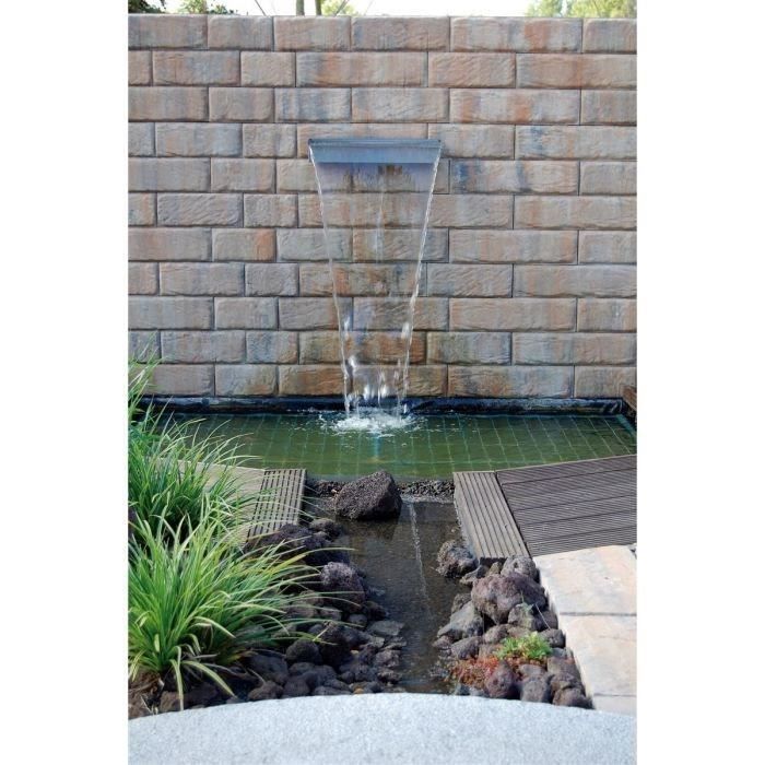 UBBINK Stainless steel water blade with NIAGARA 60 lighting