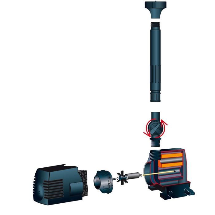 Ubbink Xtra 2300 pond pump - flow 2300l / h