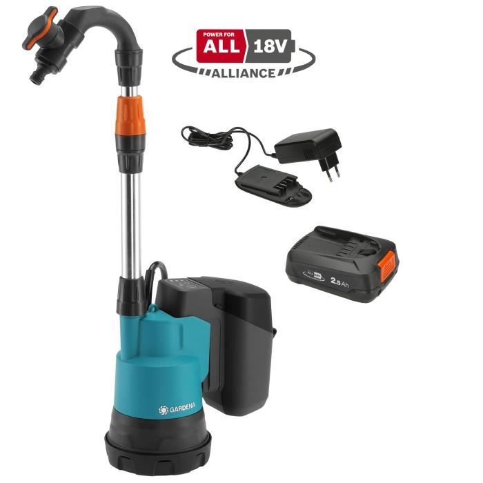 Gardena Pump for rainwater collector 2000/2 18V P4a