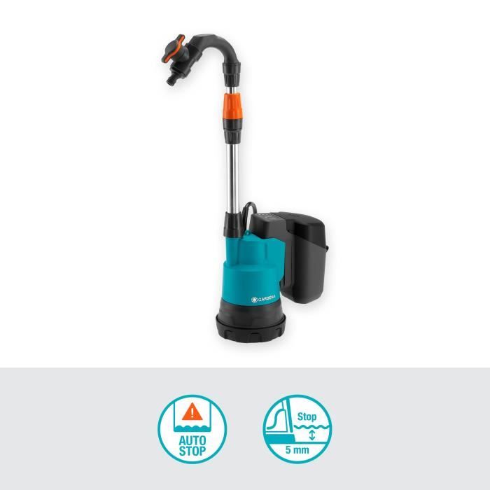 Gardena Pump for rainwater collector 2000/2 18V P4a
