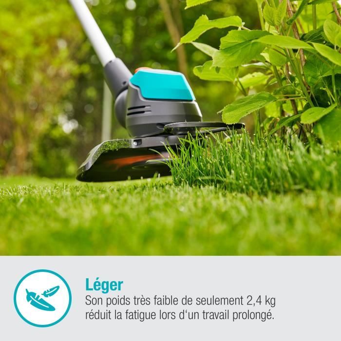 Gardena battery -to -battery cutter - EasyCUT 23/ 18V P4A - 18V - 23 cm (delivered with battery 2.0 AH + charger)