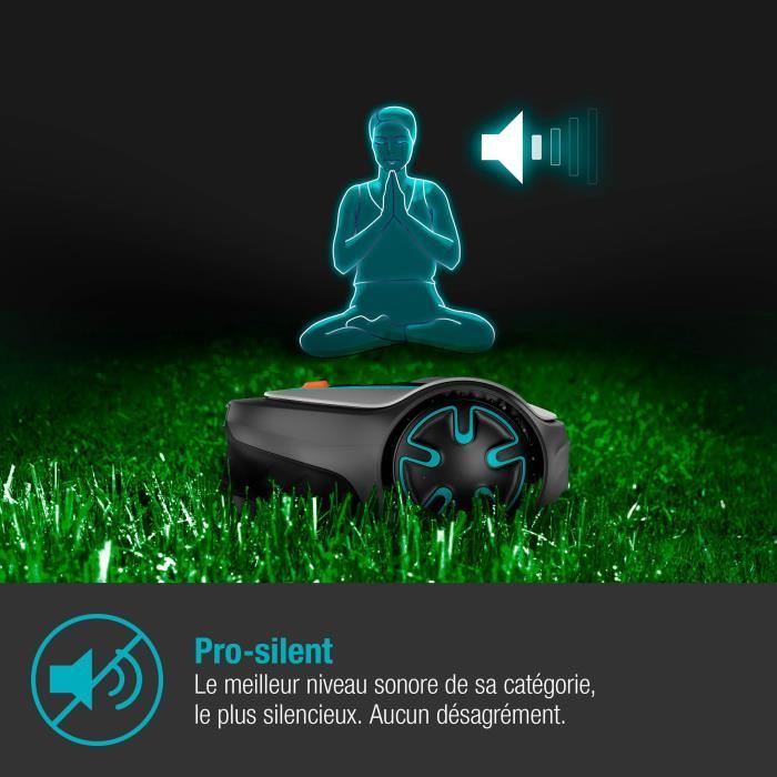 Bluetooth controlled robot mower Gardena Sileno Minimo 500 (15202-26)- 500m²