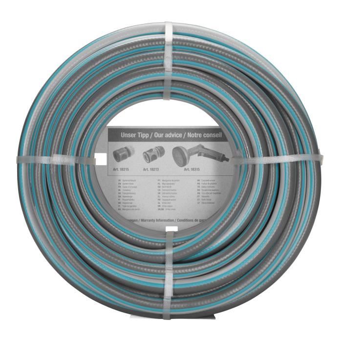 Gardena Classic watering pipe-Length 20m-Ø15mm-High resistance pressure 22 bar maximum-12 years warranty (18013-26)